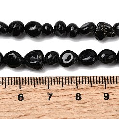 Natural Black Onyx Beads Strands&nbsp;G-P601-A16-02