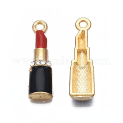 Rack Plating Alloy Enamel Pendants&nbsp;ENAM-T011-177