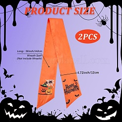 2Pcs Polyester Ribbons&nbsp;FEPA-WH20008-006