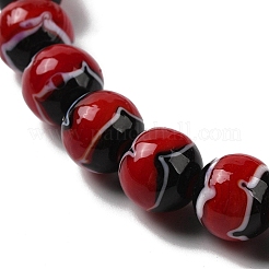 Handmade Lampwork Beads Strands&nbsp;LAMP-P062-02A