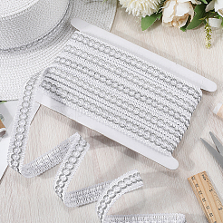 12M Braided Polyester Ribbons&nbsp;SRIB-WH20007-01B