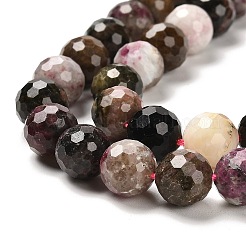 Natural Multicolor Tourmaline Beads Strands&nbsp;G-K345-A01-03