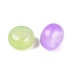 Imitation Cat Eye Acrylic European Beads&nbsp;OACR-Q200-31