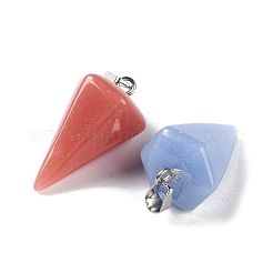 Synthetic Noctilucent Stone/Luminous Stone Pendants&nbsp;G-Z054-04A