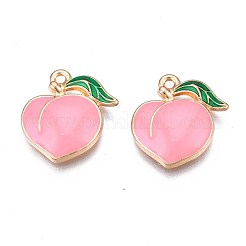 Rack Plating Alloy Enamel Pendants&nbsp;ENAM-S126-143