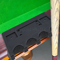 Self Adhesive Plastic Billiard Cue Stick Rack Billiard Table Accessories&nbsp;DIY-WH0430-317A