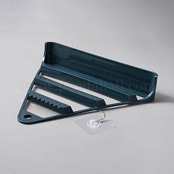 Triangle Plastic Jewelry Display Frame&nbsp;ODIS-WH0001-32A