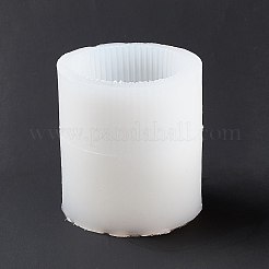 DIY 2-Layer Striped Pillar Candle Silicone Molds&nbsp;SIMO-P001-01F