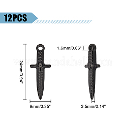 304 Stainless Steel Pendants&nbsp;STAS-UN0042-74