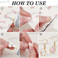 30Pcs 304 Stainless Steel Earring Hooks&nbsp;STAS-SP0002-07