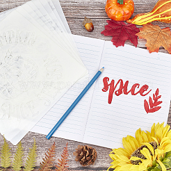 PET Drawing Stencil&nbsp;DIY-WH0204-48