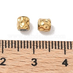 Hammered 304 Stainless Steel Beads&nbsp;STAS-Z184-03G