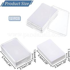 Transparent Acrylic Loose Diamond Display Boxes&nbsp;CON-WH0087-53B