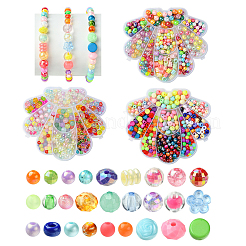 456Pcs Opaque Acrylic Beads&nbsp;MACR-YW0003-38