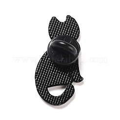 Cat Skeleton Enamel Pin&nbsp;JEWB-F016-15EB