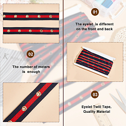 Cotton Herringbone Ribbon&nbsp;SRIB-WH0011-067A
