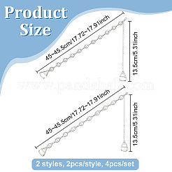 Plastic Imitation Pearl Non-slip Bra Straps&nbsp;FIND-FG00001