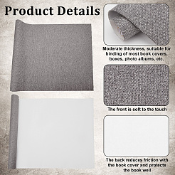 Imitation Linen Cloth Book Covers&nbsp;AJEW-WH0314-504C