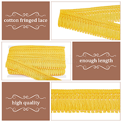 15 Yards Cotton Lace Fringe Tassel Trimmings&nbsp;DIY-WH0530-46B
