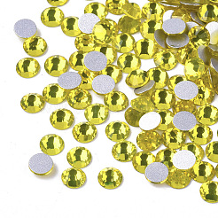 Glass Flat Back Rhinestone Cabochons&nbsp;RGLA-S002-20SS-33