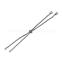 Brass Chain Bracelet Making&nbsp;KK-G279-01-NR