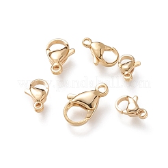 304 Stainless Steel Lobster Claw Clasps&nbsp;STAS-I152-04G