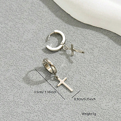 304 Stainless Steel Hoop Dangle Earrings for Women&nbsp;WY8990