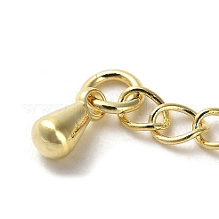 Brass Curb Chain Extender&nbsp;X-KK-Q807-13G
