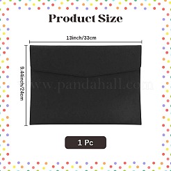 1Pc Imitation Leather Documents Pockets&nbsp;DIY-CL0001-13B