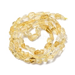 Grade AA Natural Citrine Beads Strands&nbsp;G-I389-A16