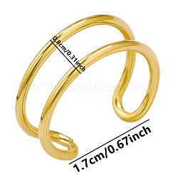 Stainless Steel Cuff Rings for Women&nbsp;AY9987-2