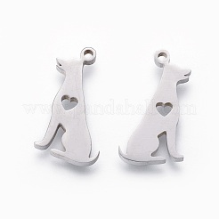 Non-Tarnish 201 Stainless Steel Pendants&nbsp;X-STAS-F231-061P