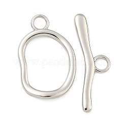 Brass Toggle Clasps&nbsp;KK-A223-24P