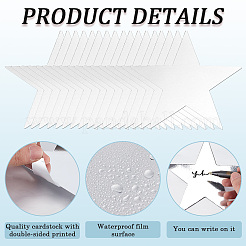 Paper Glitter Star Wall Stickers&nbsp;FIND-WH20023-006B