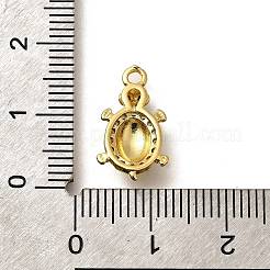 Brass Micro Pave Cubic Zirconia Pendants&nbsp;KK-U055-07G-01