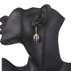 Glass Lantern Dangle Earrings&nbsp;EJEW-MZ00629-03