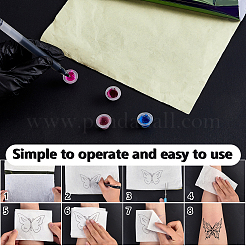 4Pcs Butyronitrile Water and Oil Proofing Gloves&nbsp;AJEW-GA0009-69