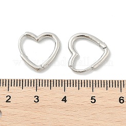 Brass Huggie Hoop Earrings&nbsp;EJEW-C502-09P