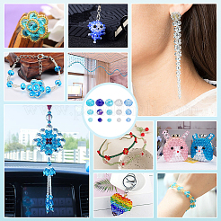 15 Styles Electroplate Glass Beads&nbsp;EGLA-PH0001-60