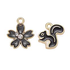 60Pcs 30 Styles Alloy Enamel Charms&nbsp;ENAM-LS0001-05LG