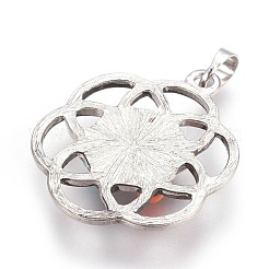 Natural & Synthetic Gemstone Pendants&nbsp;KK-F756-05A