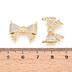 Brass Micro Pave Cubic Zirconia Pendants&nbsp;KK-N257-38G