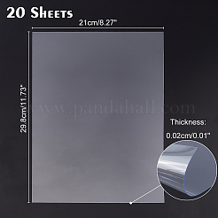 PVC Plastic Sheets&nbsp;DIY-WH0304-126
