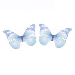 Polyester Fabric Wings Crafts Decoration&nbsp;X-FIND-S322-010C-01