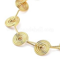 304 Stainless Steel Whorl Link Chain Bracelets for Women&nbsp;BJEW-G712-07G