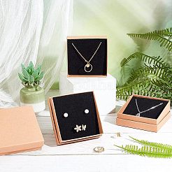Kraft Paper Jewelry Boxes&nbsp;CON-WH0080-33B