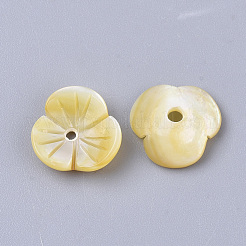 Yellow Shell Beads&nbsp;SSHEL-S251-39