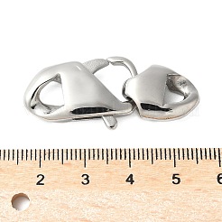 316 Surgical Stainless Steel Lobster Claw Clasps&nbsp;STAS-H234-10P-02