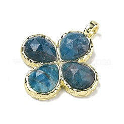 Natural Apatite Faceted Pendants&nbsp;G-A308-01G-08