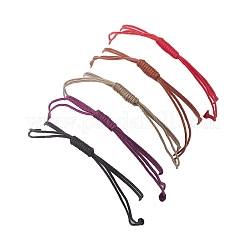 Brass Braided Bead Bracelets&nbsp;BJEW-JB12721